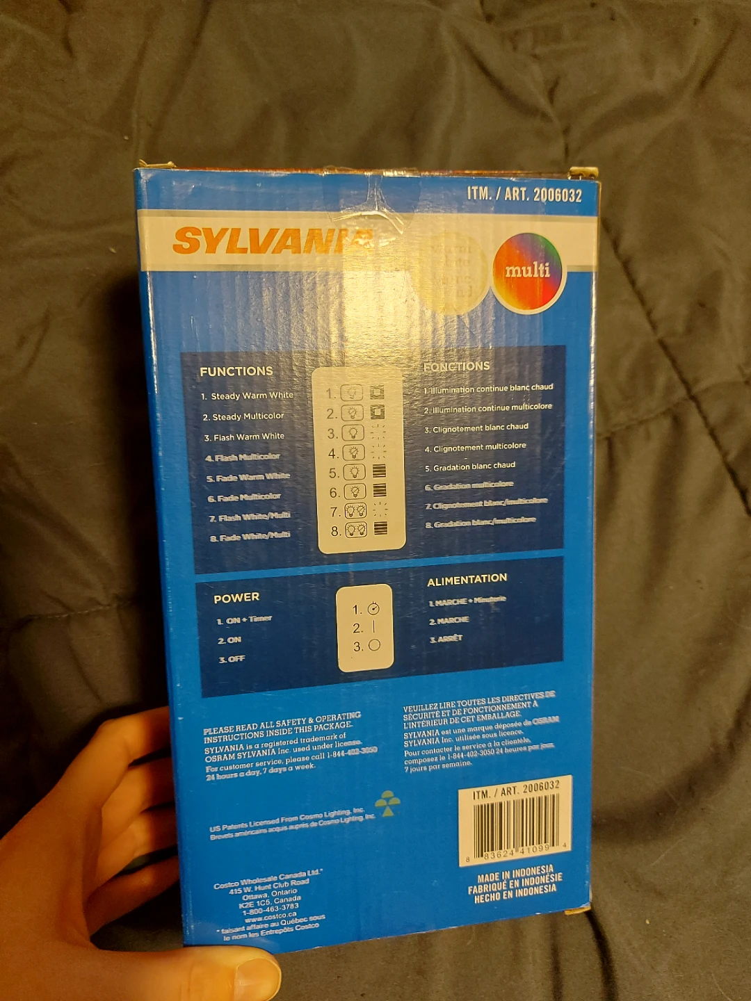 Sylvania Microdot LED Lights, 4 sets of 50 - photo 2