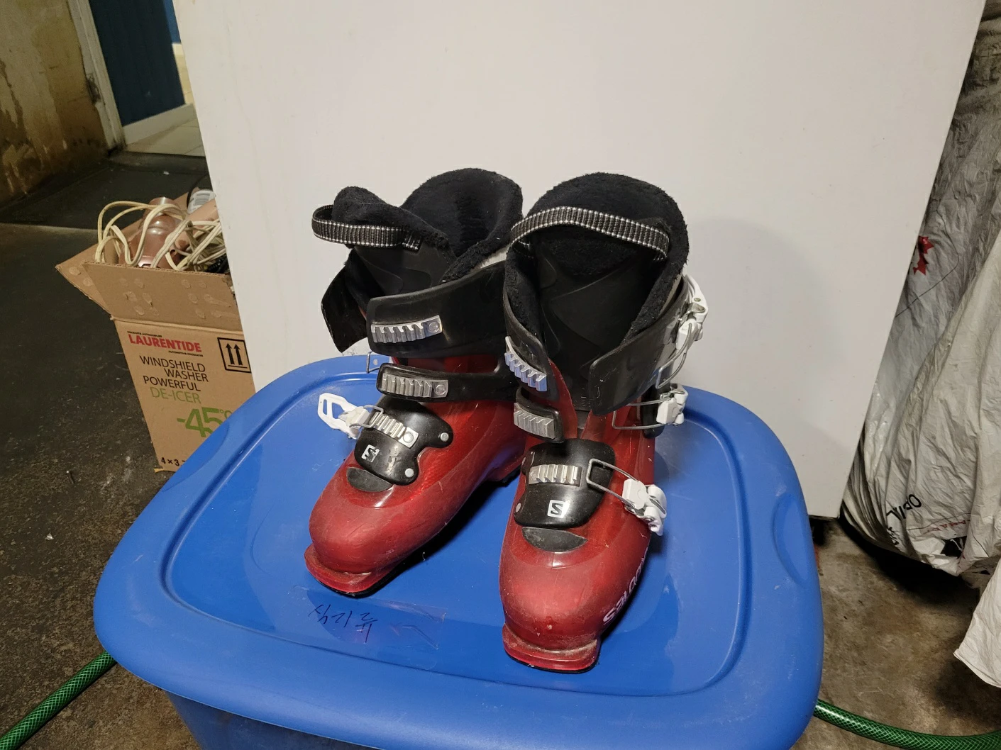 Salomon T3 Junior Ski Boots - Size 25/296