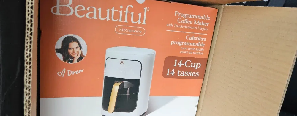 Beautiful 14-Cup Programmable Coffee Maker - New!