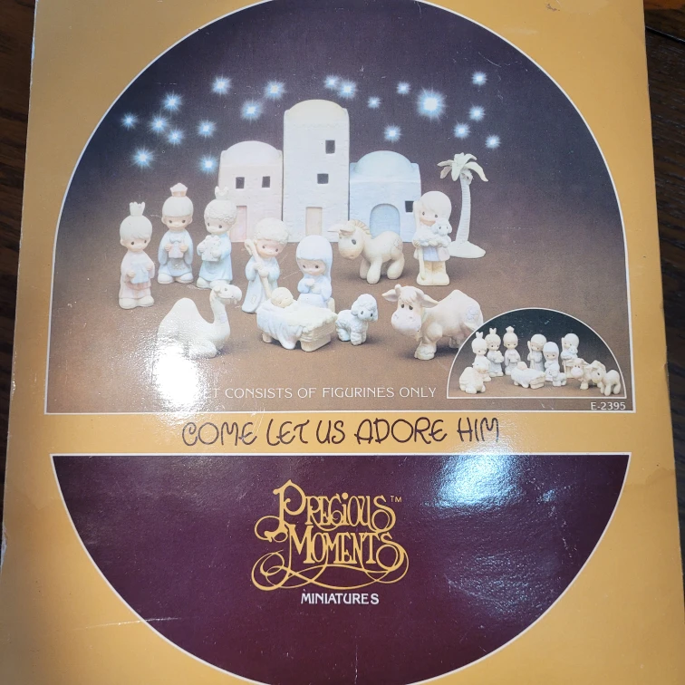 Precious Moments Nativity Set Miniatures - photo 3