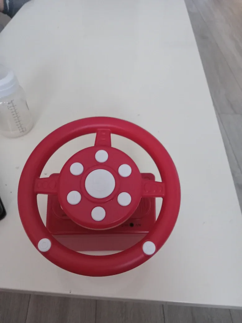 Red Toy Steering Wheel