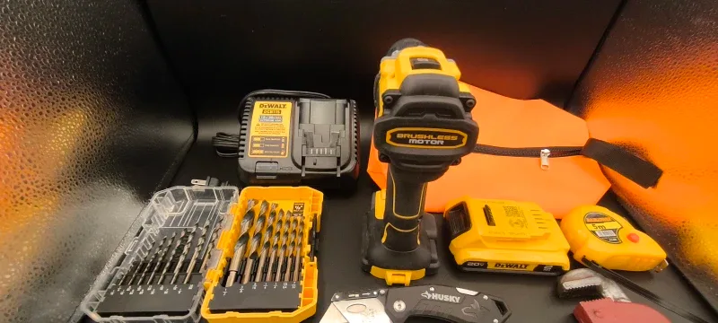 SafeSense™ DeWalt DCD800 Hammer Drill Kit | New Unused (No Box) image indicator(6)