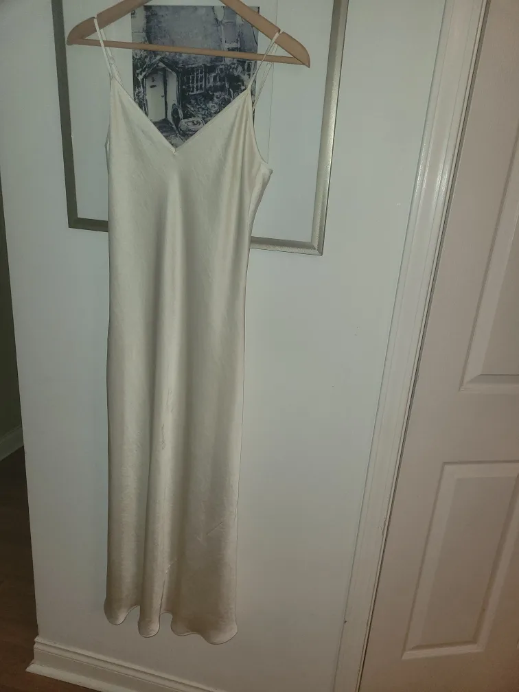 Wilfred White Slip Dress - Size S