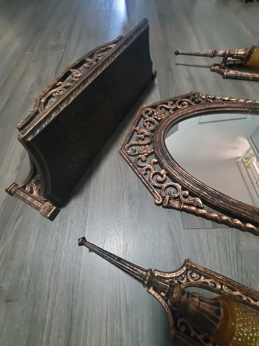 Vintage Mirror Set by Copper craft Guild #cleanout image indicator(2)
