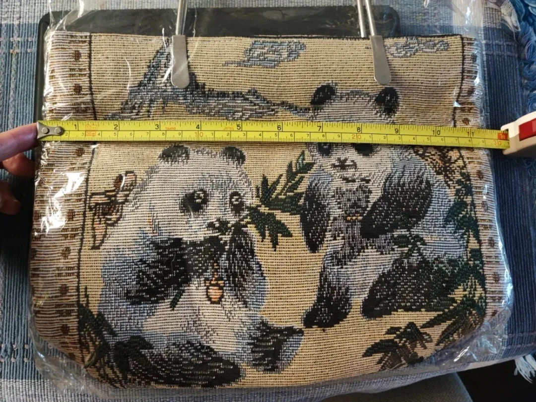 # Cleanout Panda Tapestry Tote Bag image indicator(5)