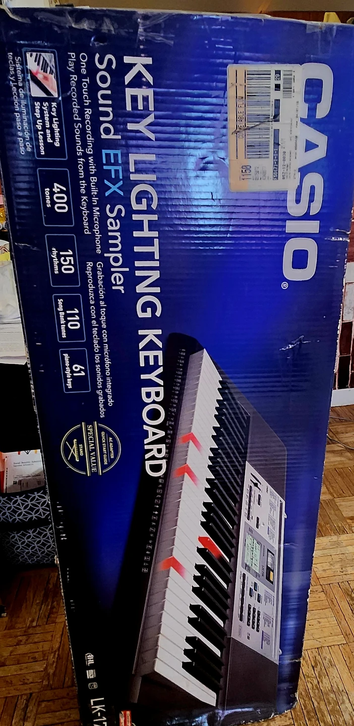 Casio LK-175 Key Lighting Keyboard w/ Box