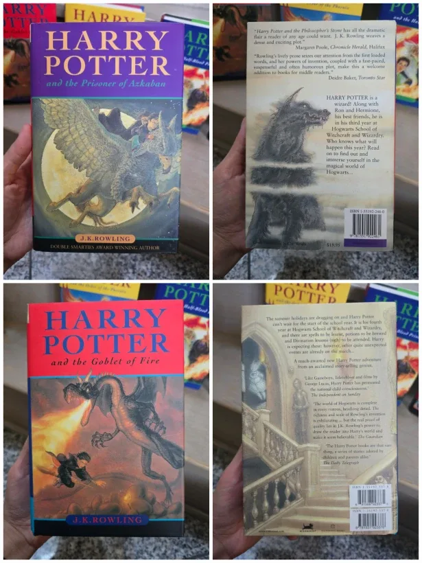Harry Potter Full Book Set Hardcover and Dust Jackets image indicator(4)