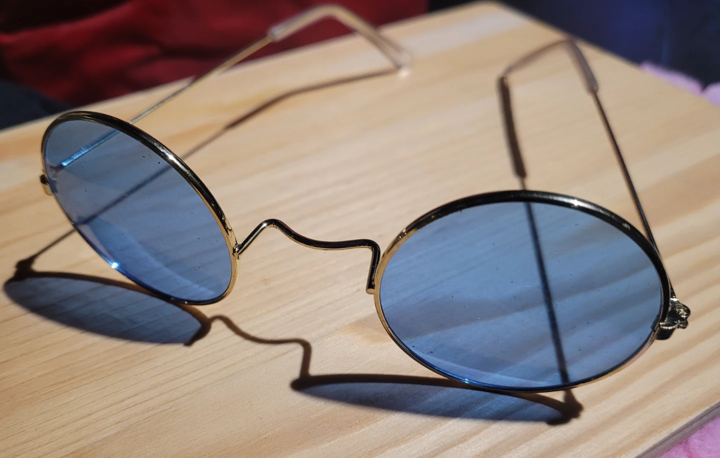 Blue Lens Round Sunglasses - photo 2
