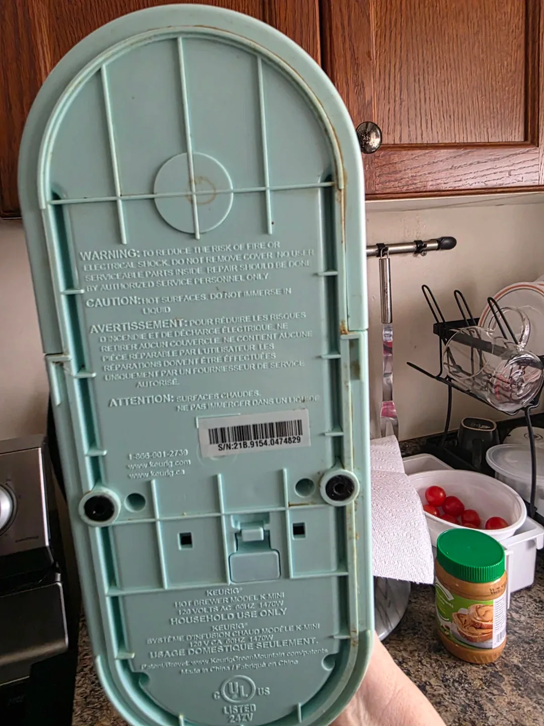 Keurig K-Mini Single Serve Coffee Maker - Teal#cleanout image indicator(3)