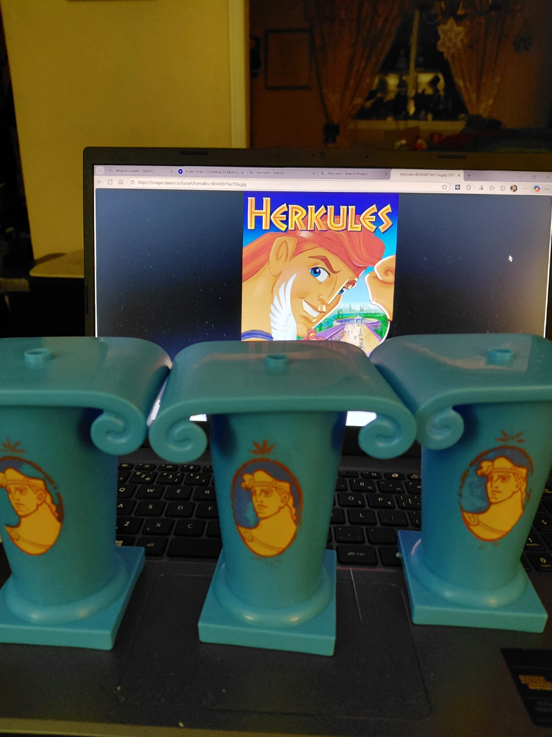 Disney Herkules Column Figure