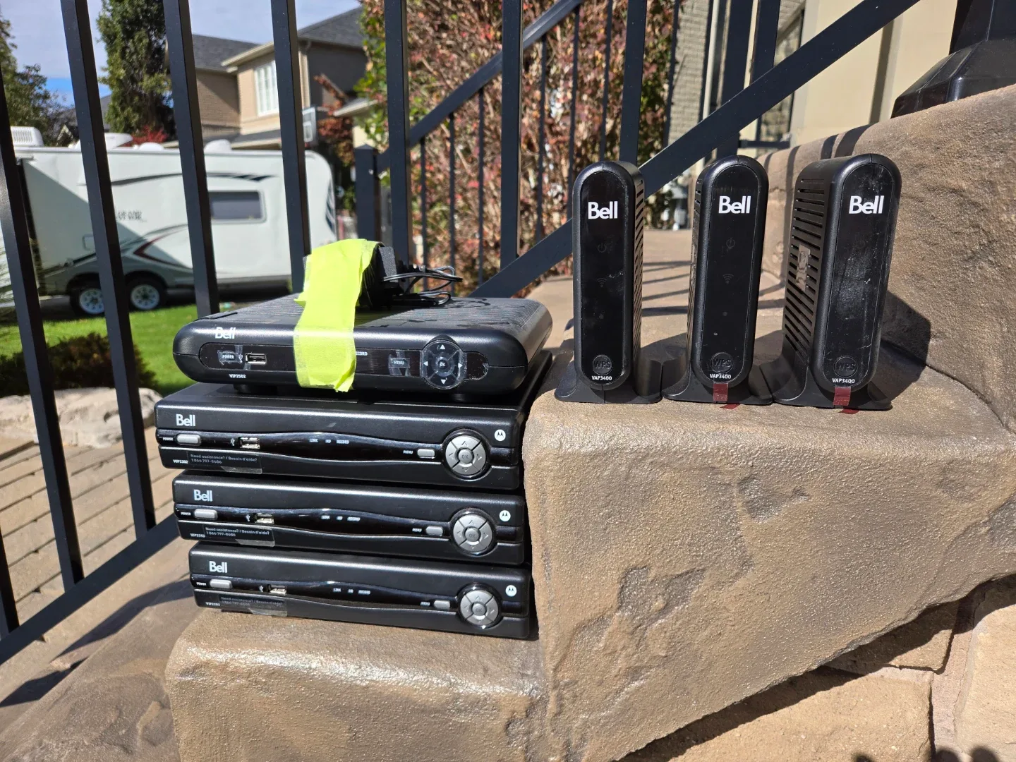 Bell PVR Receivers & Wireless Access Points