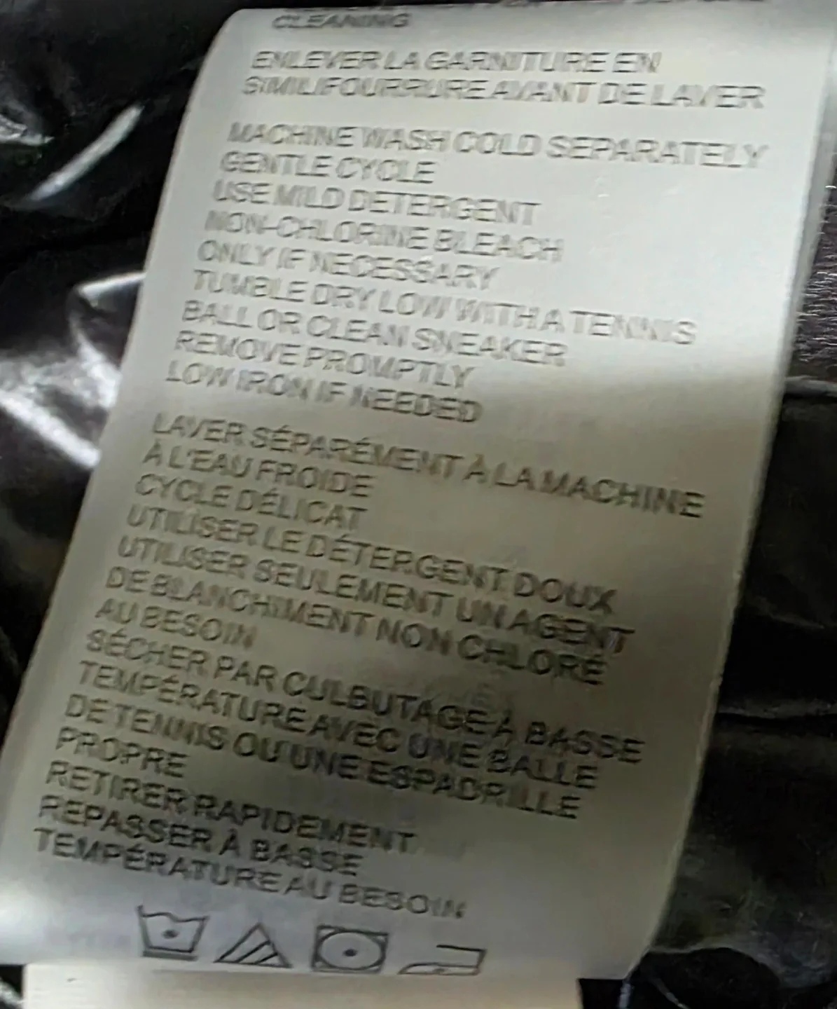 BNWT Vince Camuto Womans XL Down Blend Jacket With Fir Trim image indicator(9)