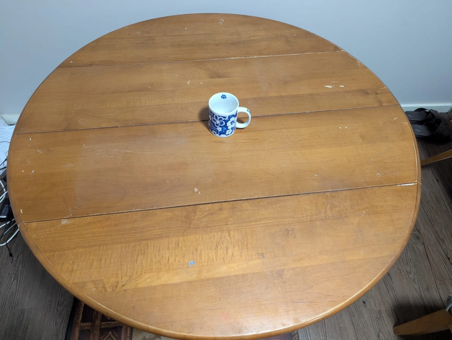 Round Wooden Dining Table