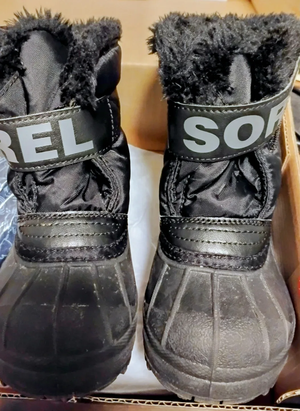 Kombi Infant Mitts & Sorel Toddler Snow Boots