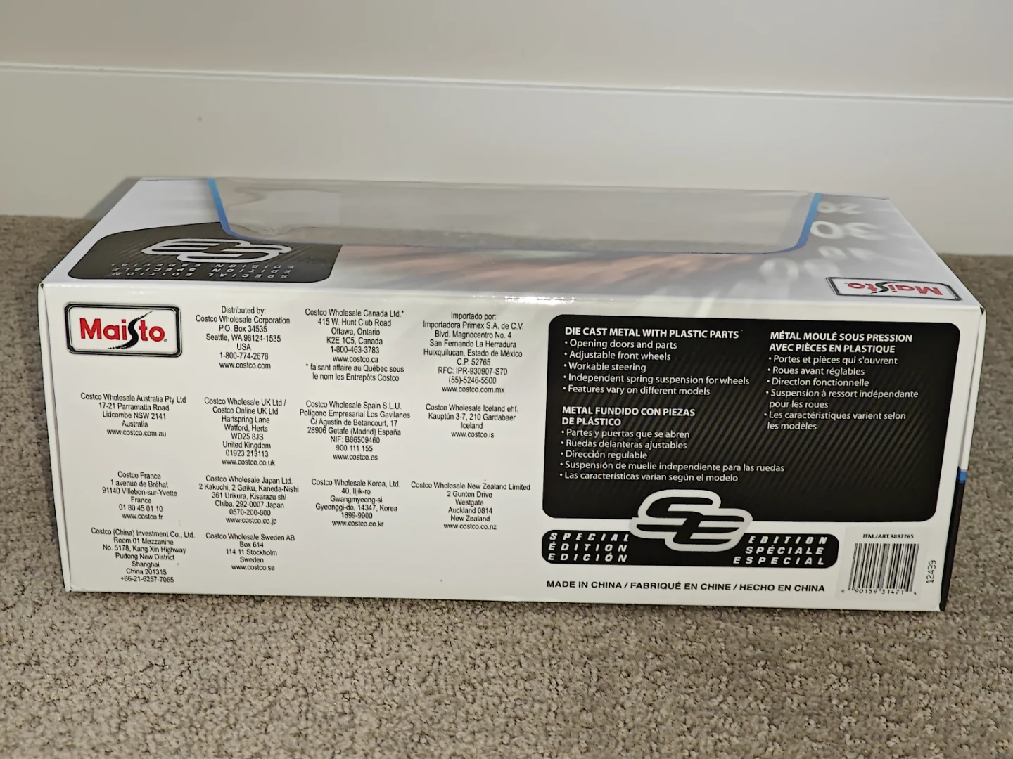 Bugatti Bolide Diecast Maisto Special Edition 1:18 - Model Car - photo 3