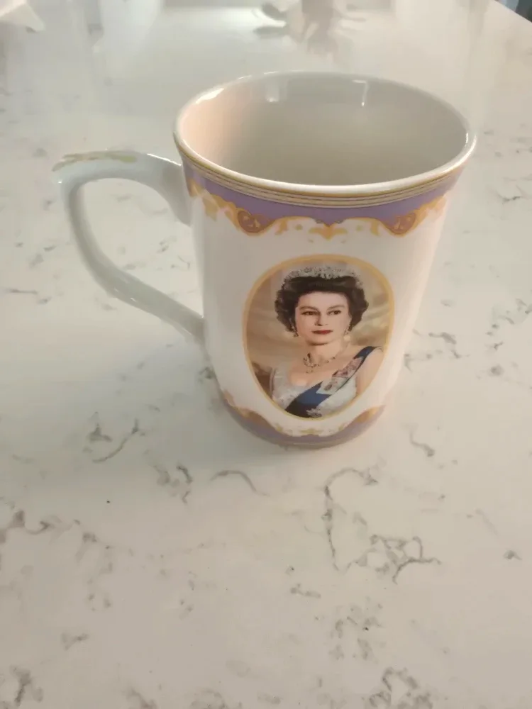 Royal Heritage Queen Elizabeth II Fine China Mug