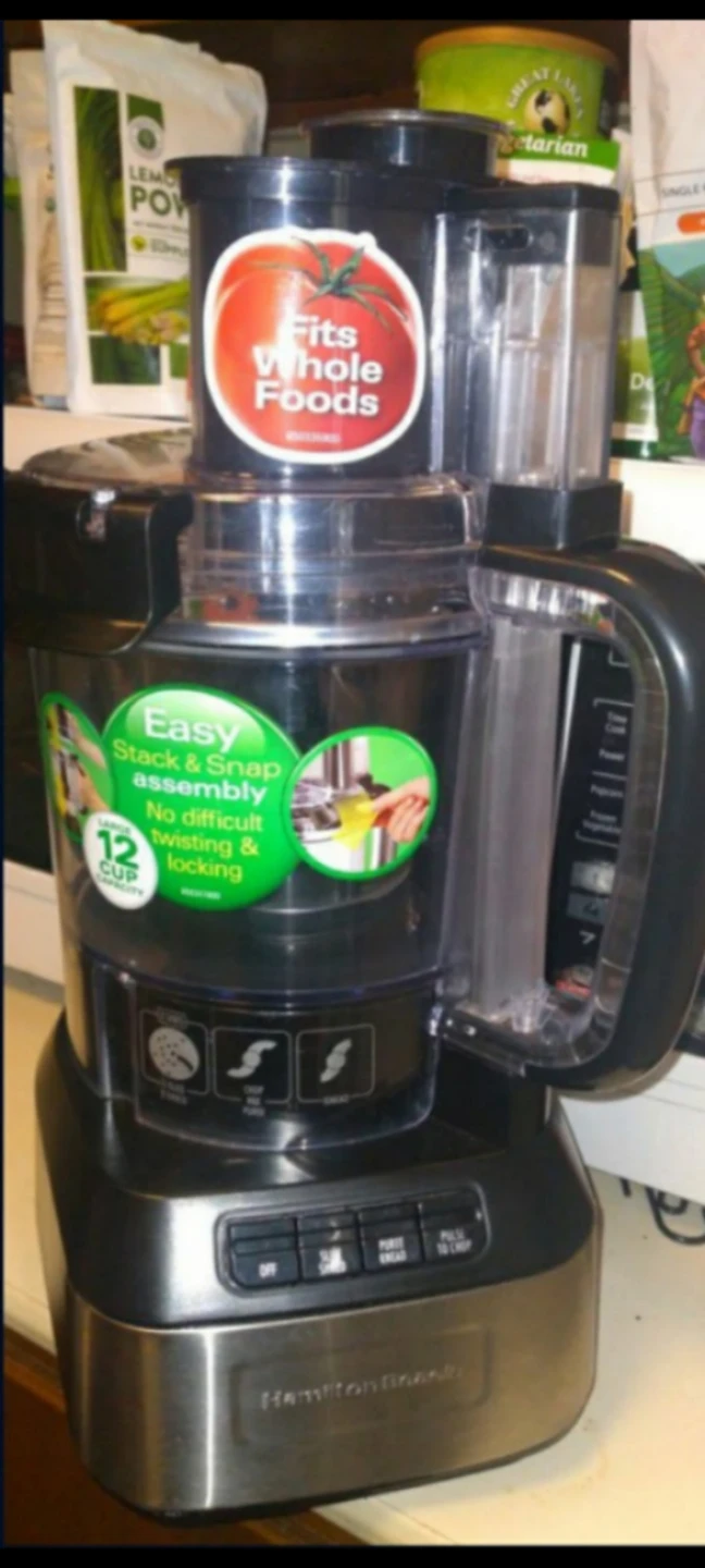 12-Cup Food Processor, used 2x