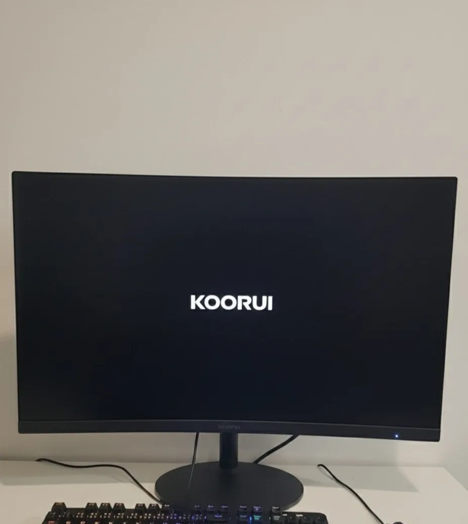 KOORUI 24 inch Curved Gaming Monitor