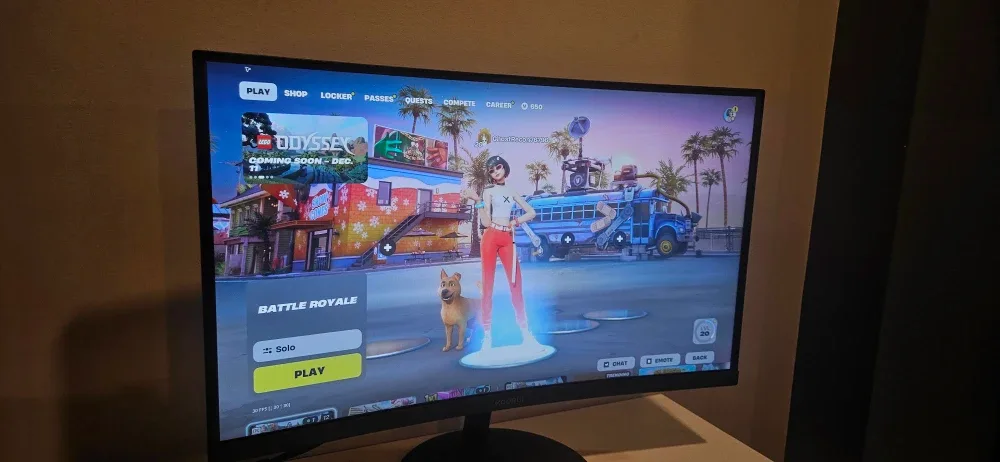 KOORUI 24 inch Curved Gaming Monitor image indicator(5)