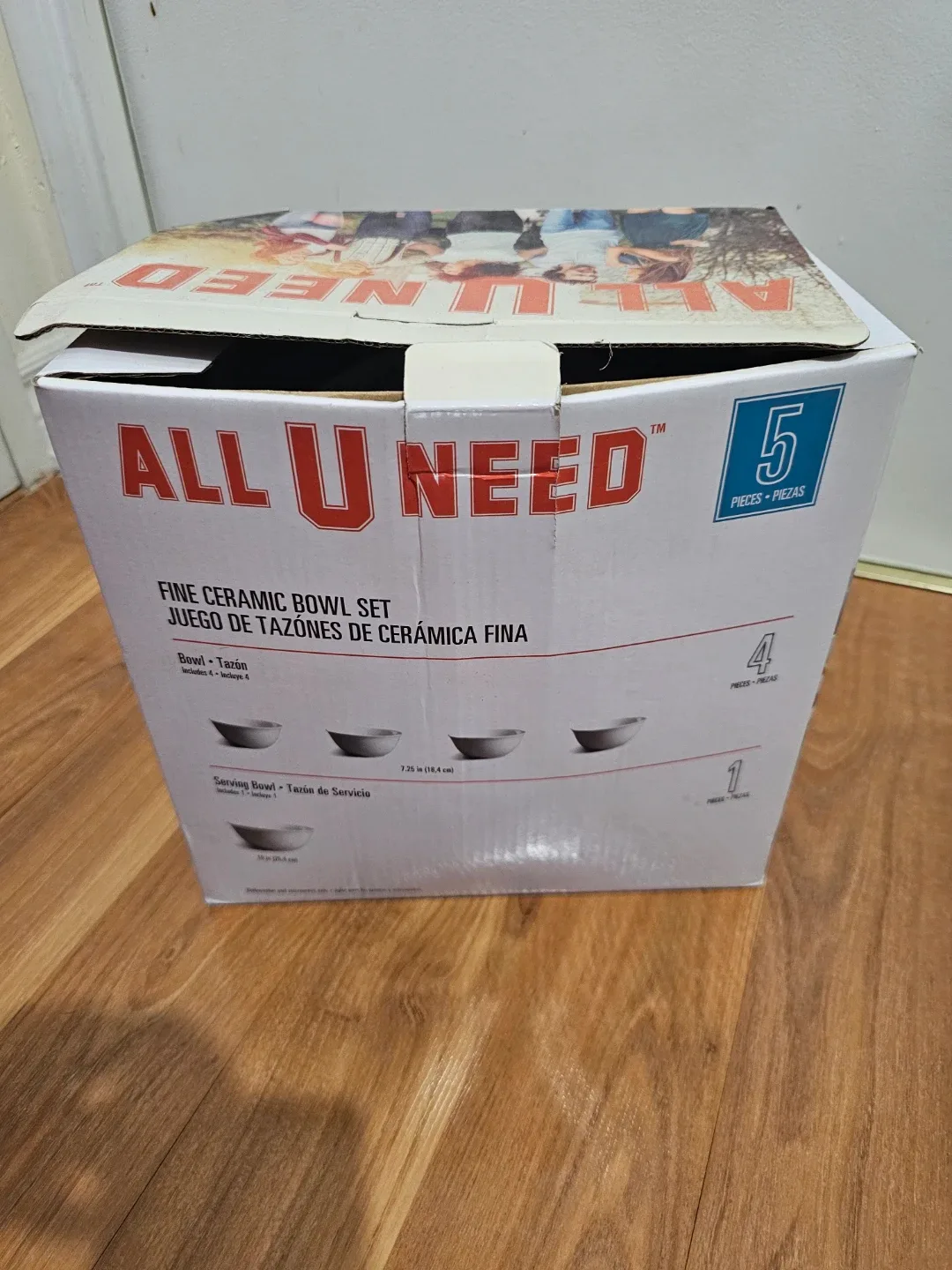 ALL U NEED Gibson Fine Ceramic Bowl Set, 5-Pieces #Cleanout ♻️ image indicator(3)