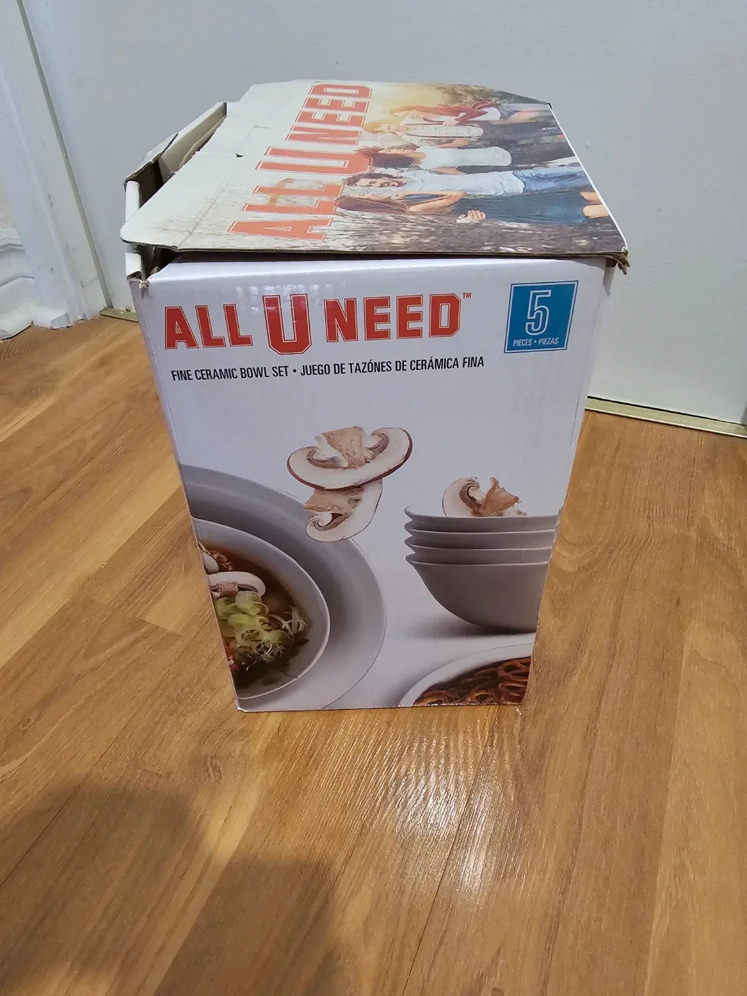 ALL U NEED Gibson Fine Ceramic Bowl Set, 5-Pieces #Cleanout ♻️ image indicator(4)