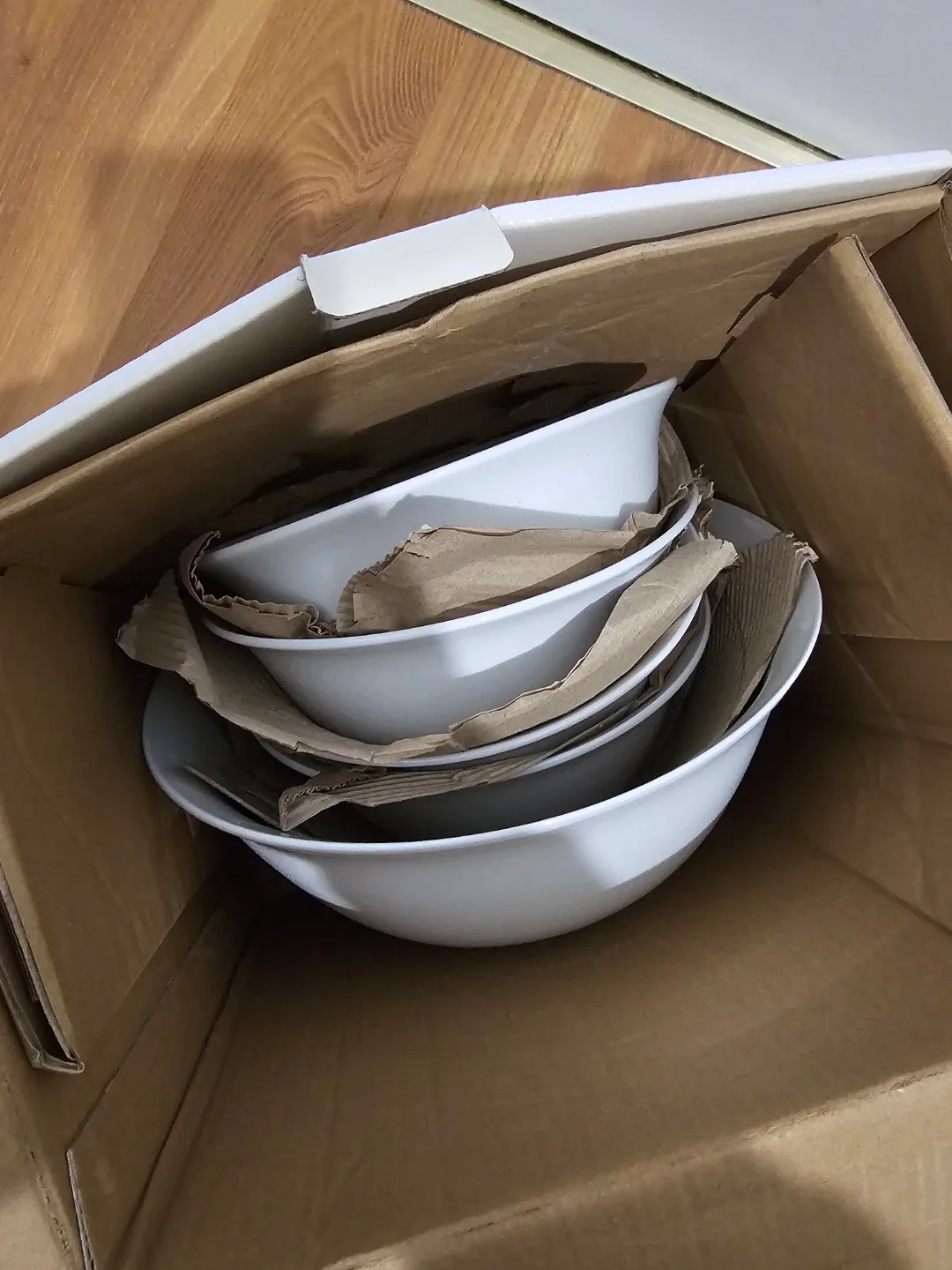 ALL U NEED Gibson Fine Ceramic Bowl Set, 5-Pieces #Cleanout ♻️ image indicator(5)