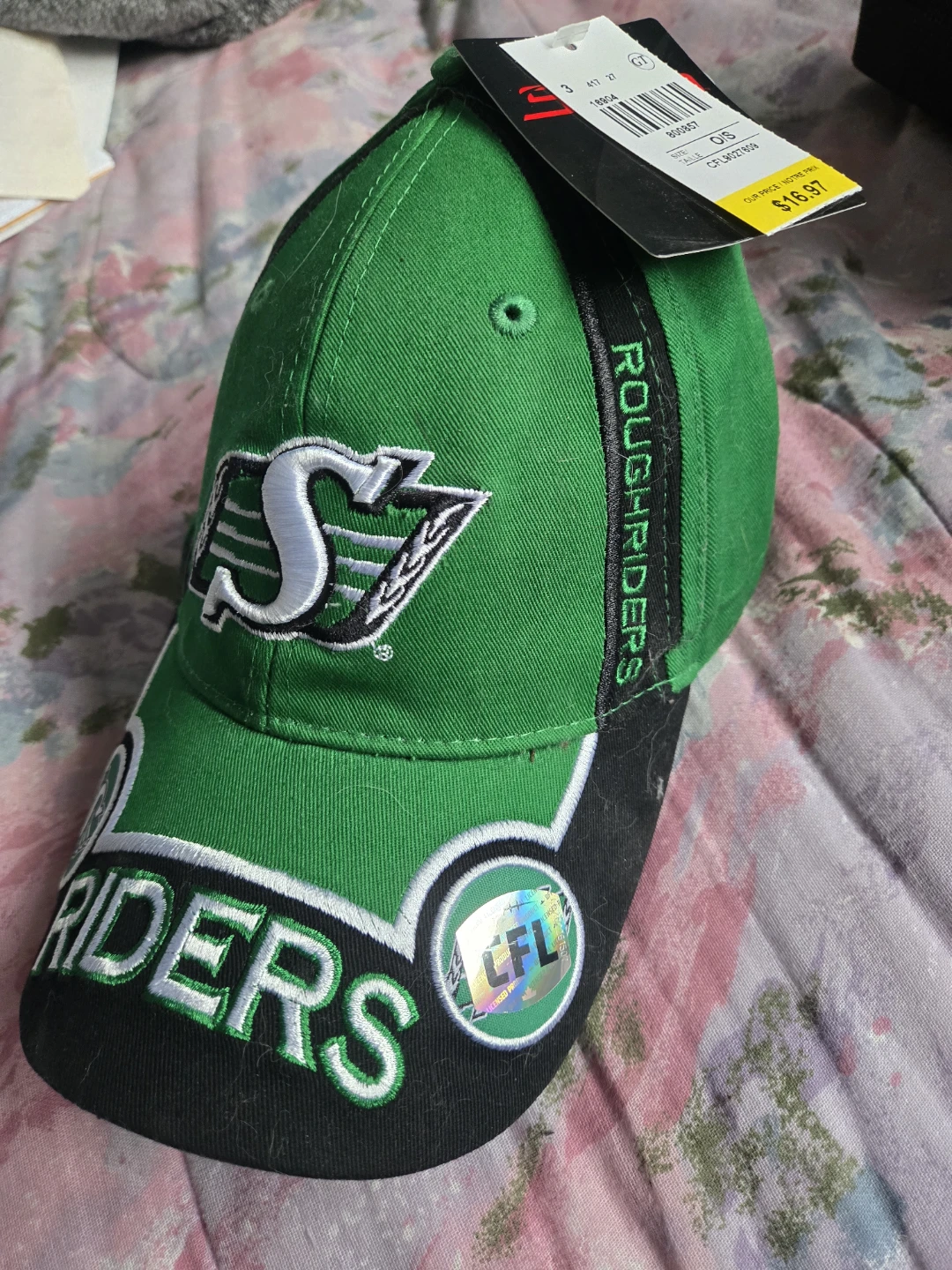 Saskatchewan Roughriders CFL Hat - New with Tags!