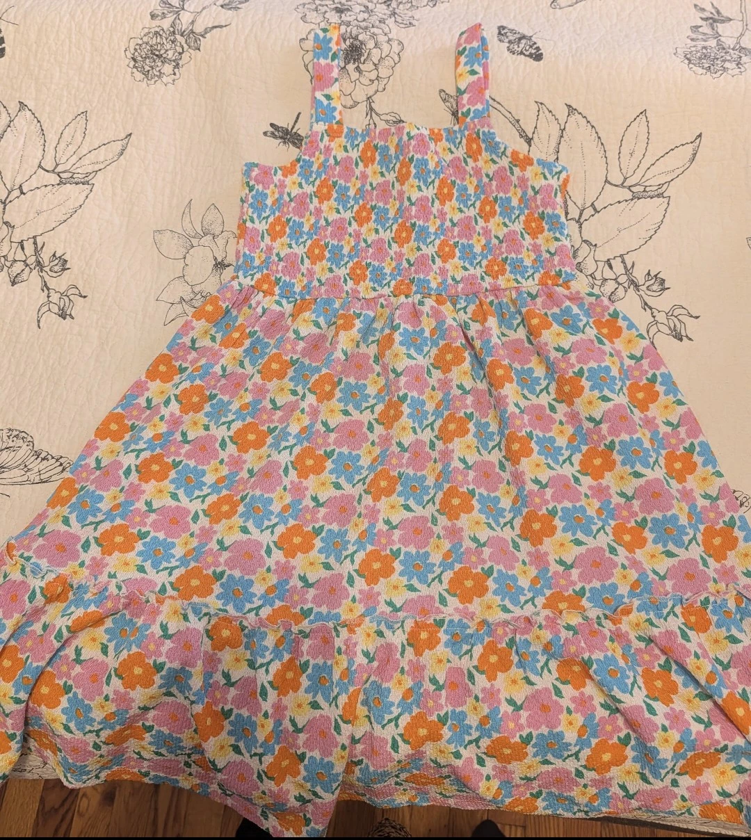 Floral Smocked Dress #Cleanout