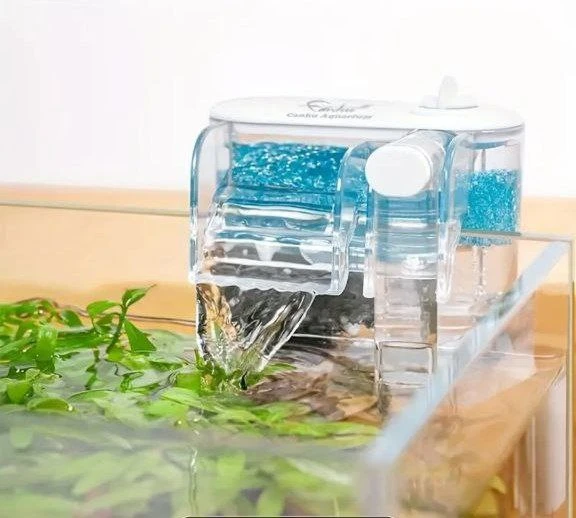 Quiet Aquarium Waterfall Filter, Mini Fish Tank Filter