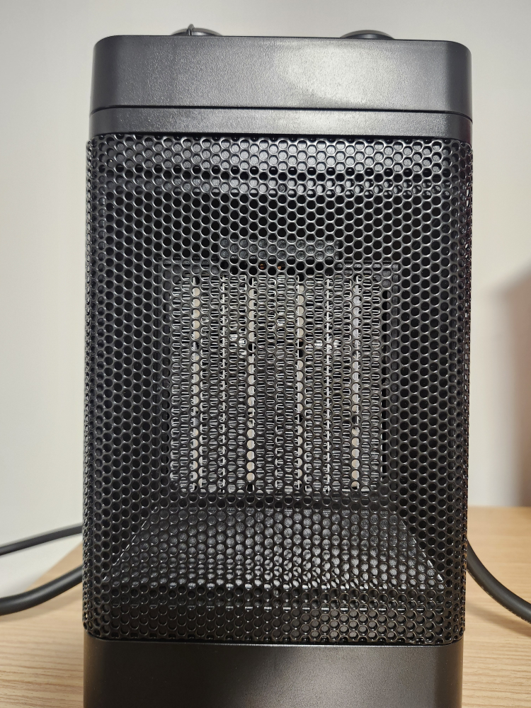 Black Portable Space Heater with Box