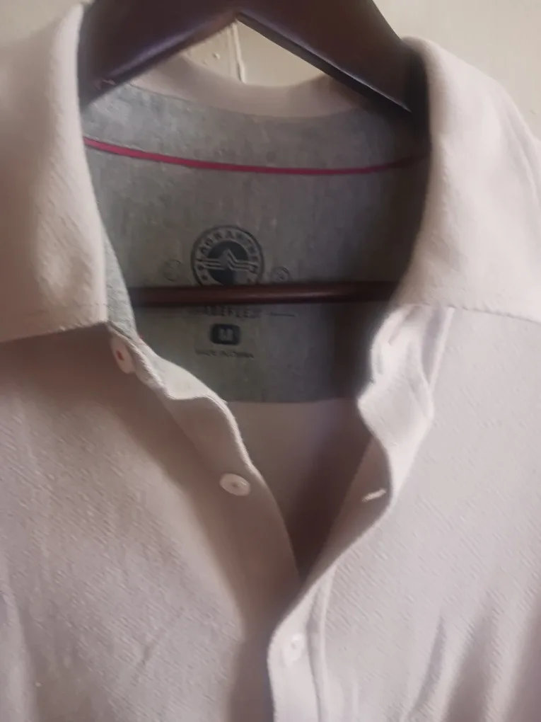 #cleanout Flag & anthem  Button-Down Shirt - Size M image indicator(4)