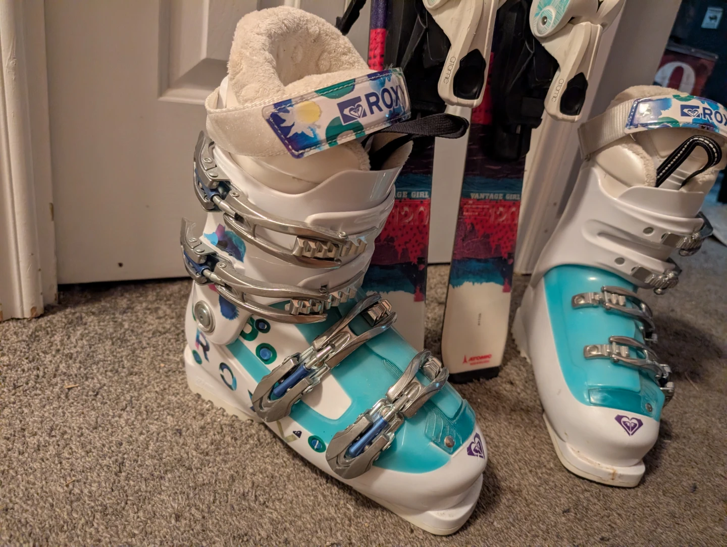120cm kids skis + Boots - photo 4