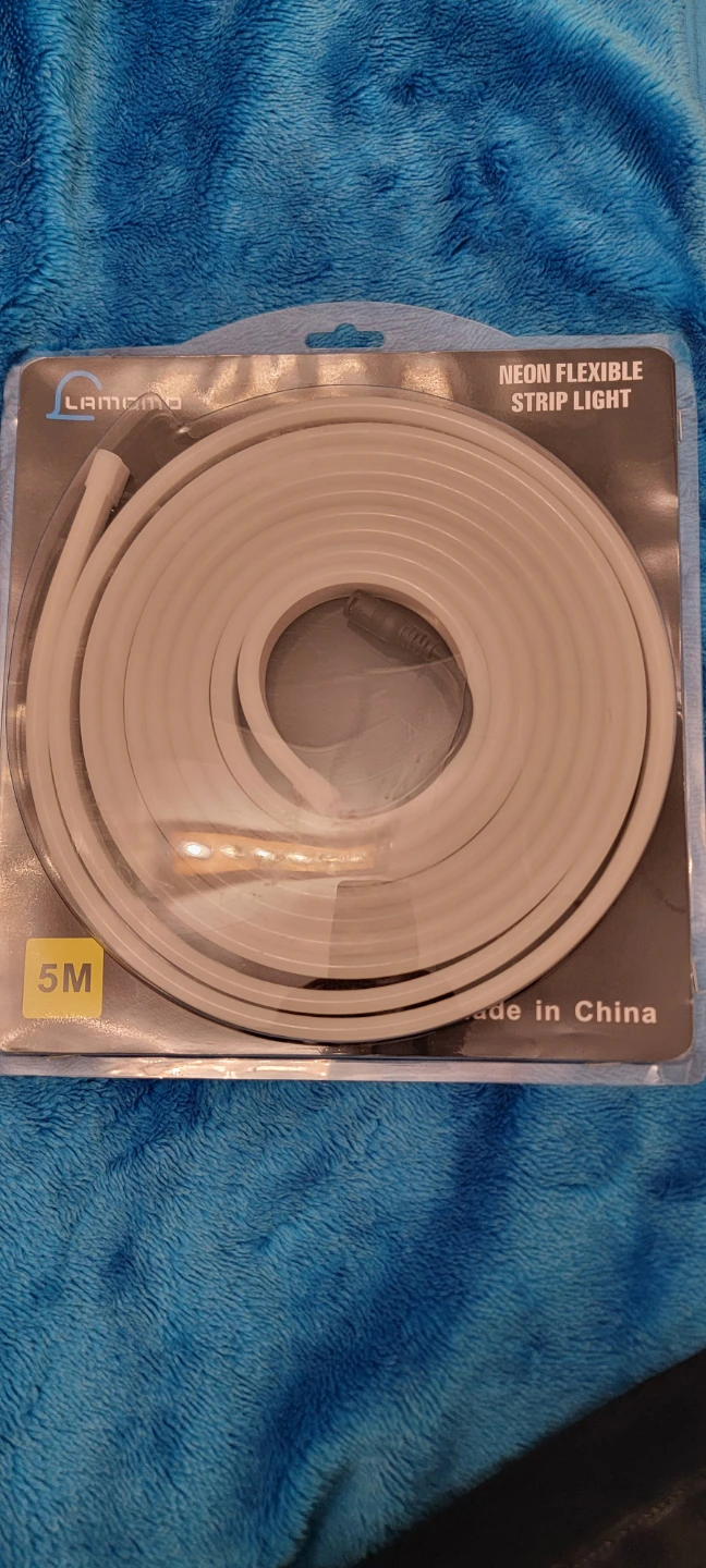 Lamomo White Neon Flexible Strip Light - 5M