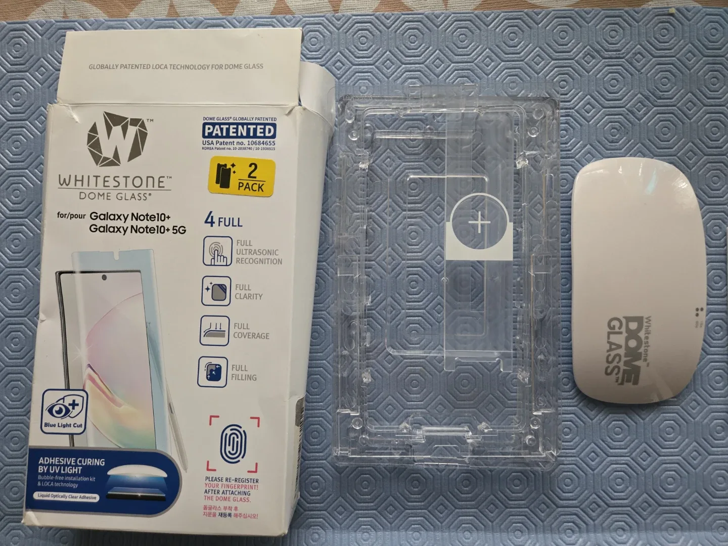Whitestone Dome Glass for Galaxy Note10+