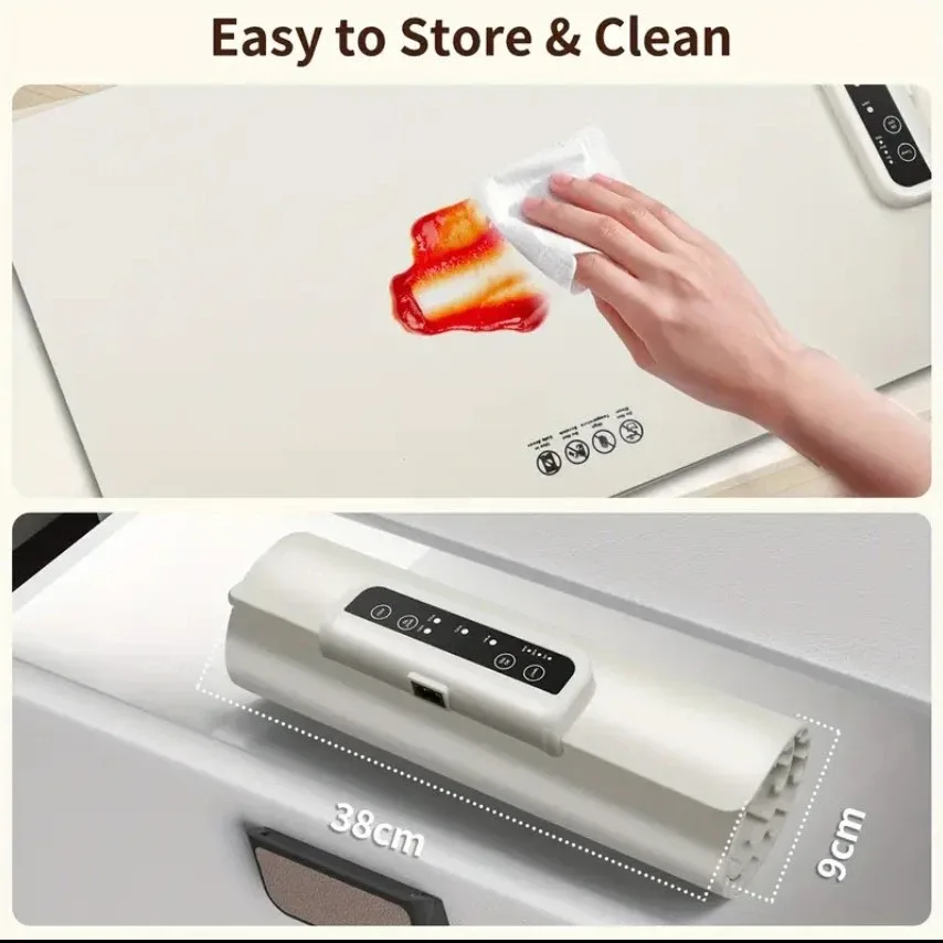 Electric Food Warming Mat (23.6" x 15") #Cleanout image indicator(6)