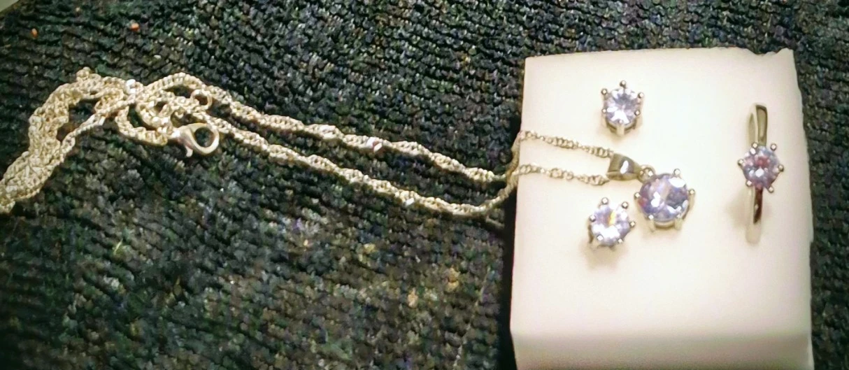 GRA Necklace, Earrings & Ring Set - photo 2