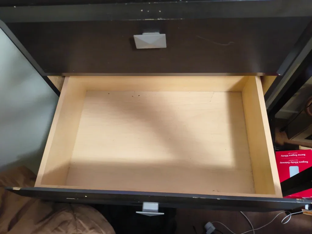 Dark Brown 4-Drawer Dresser