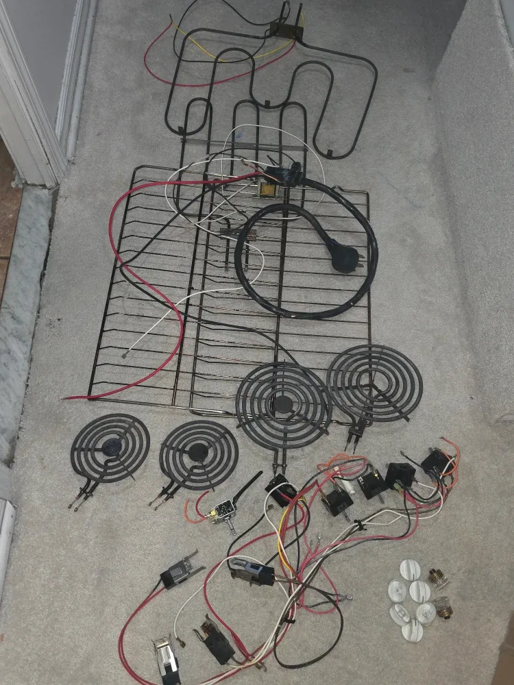 Assorted stove Parts image indicator(7)