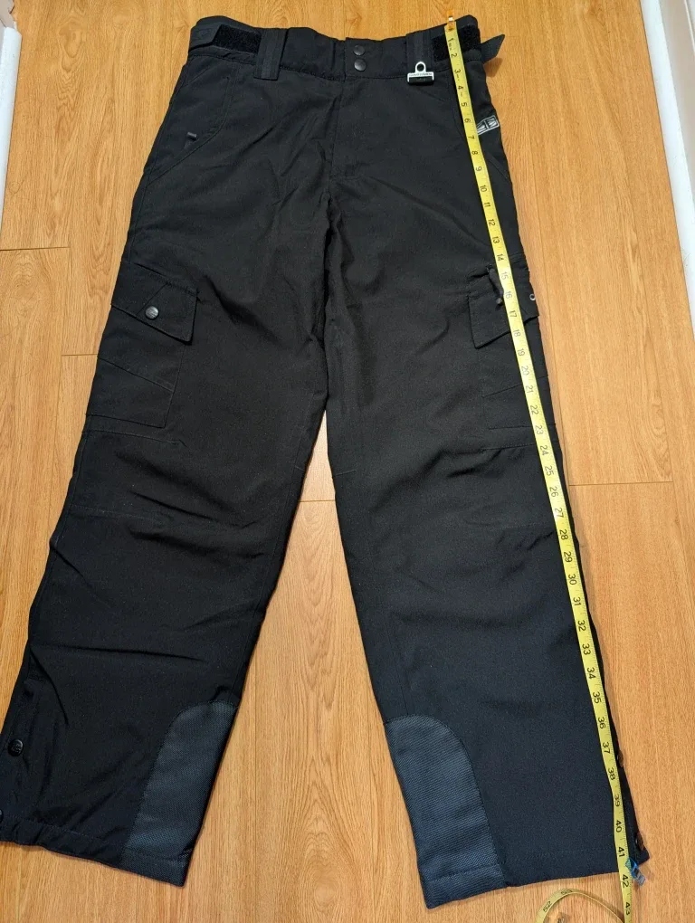 OS Pro Series Black Snow Pants Size S