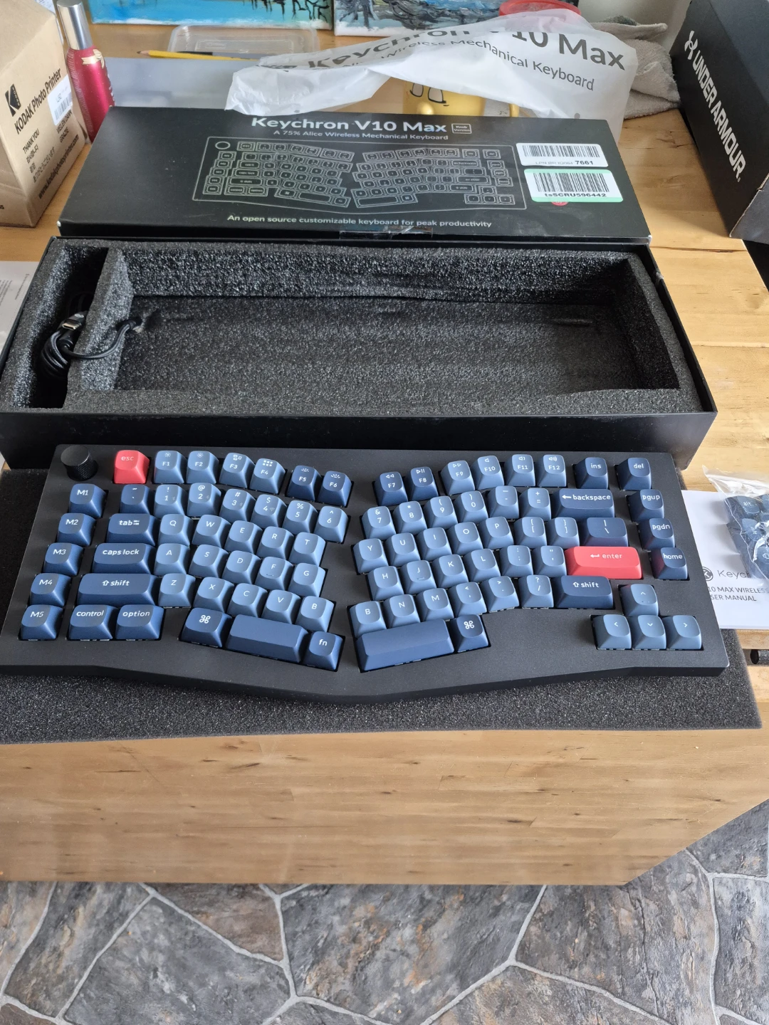 Keychron V10 Max 75% Alice Hotswap Wireless Keyboard - photo 4