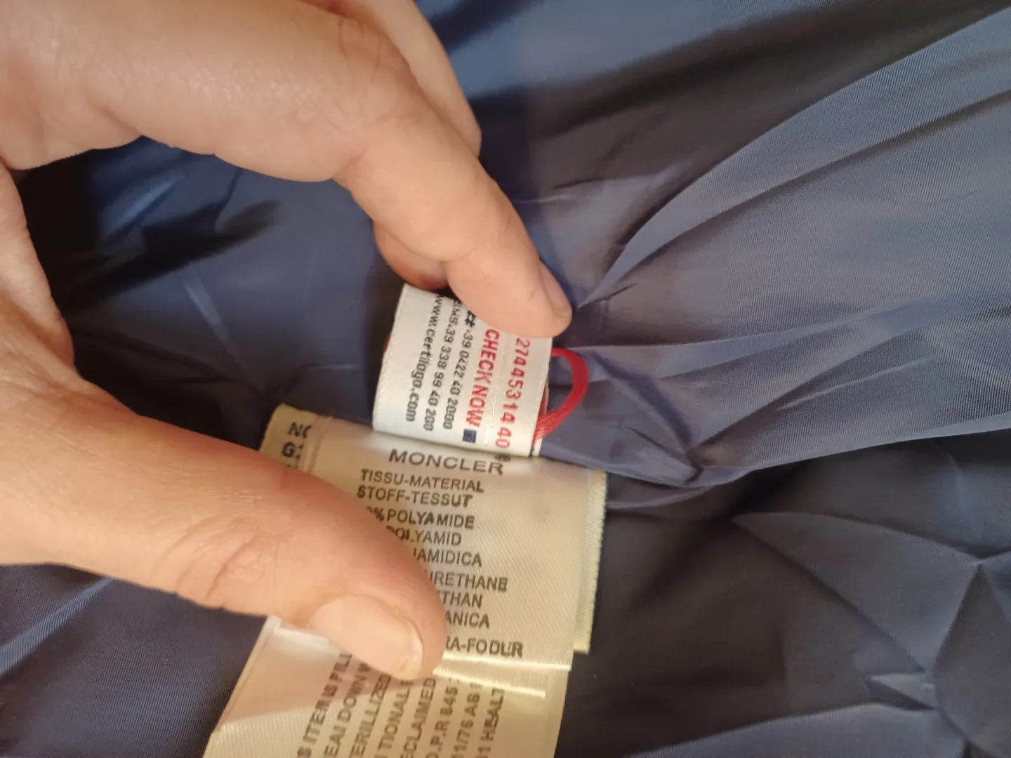 Moncler Down Puffer Girls Winter Coat image indicator(8)