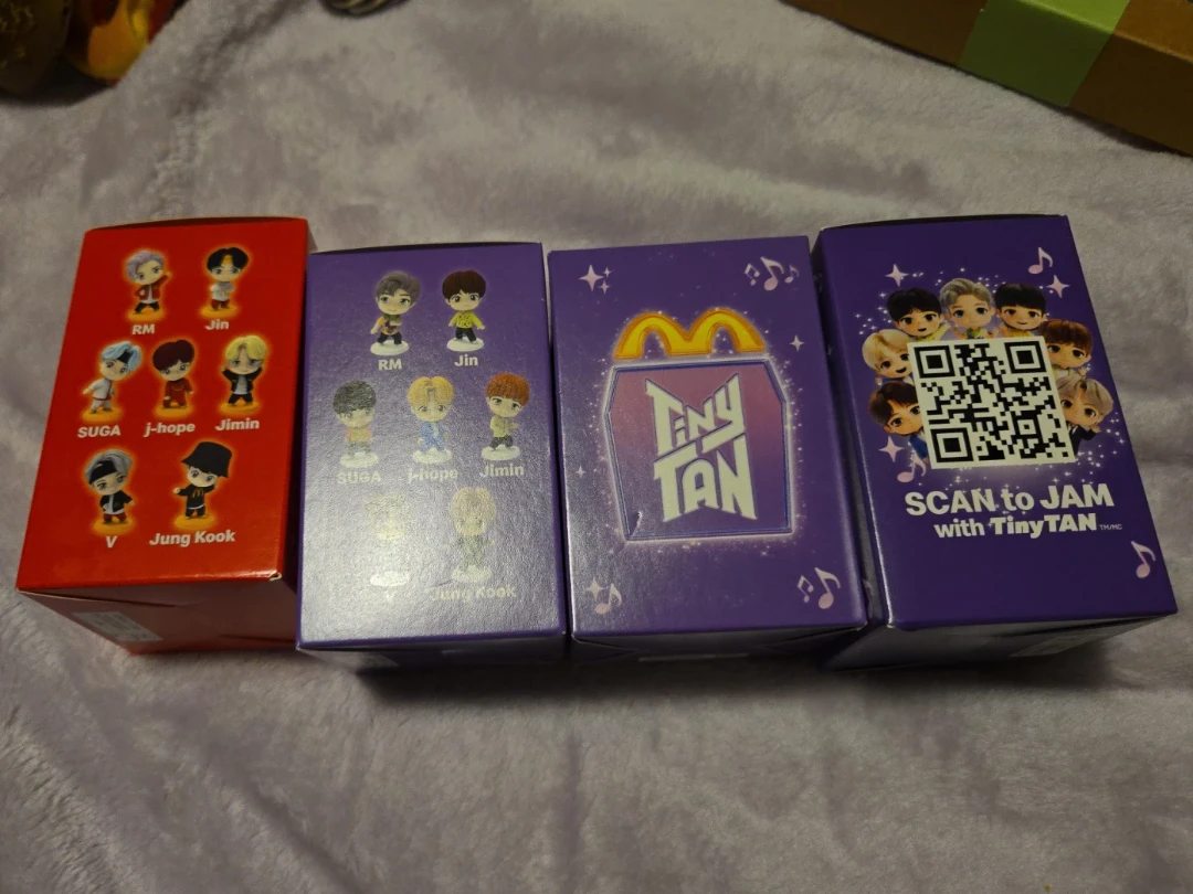 McDonald's BTS TinyTAN Figurines