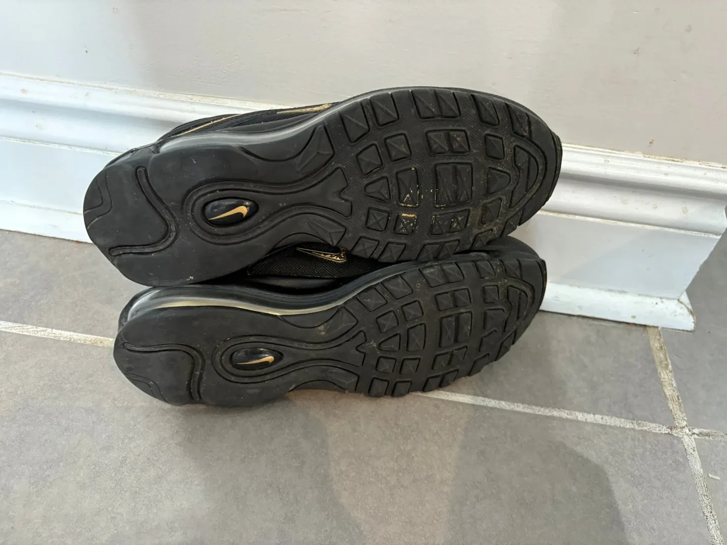 Nike Air Max 97 Black/Gold, US 8.5