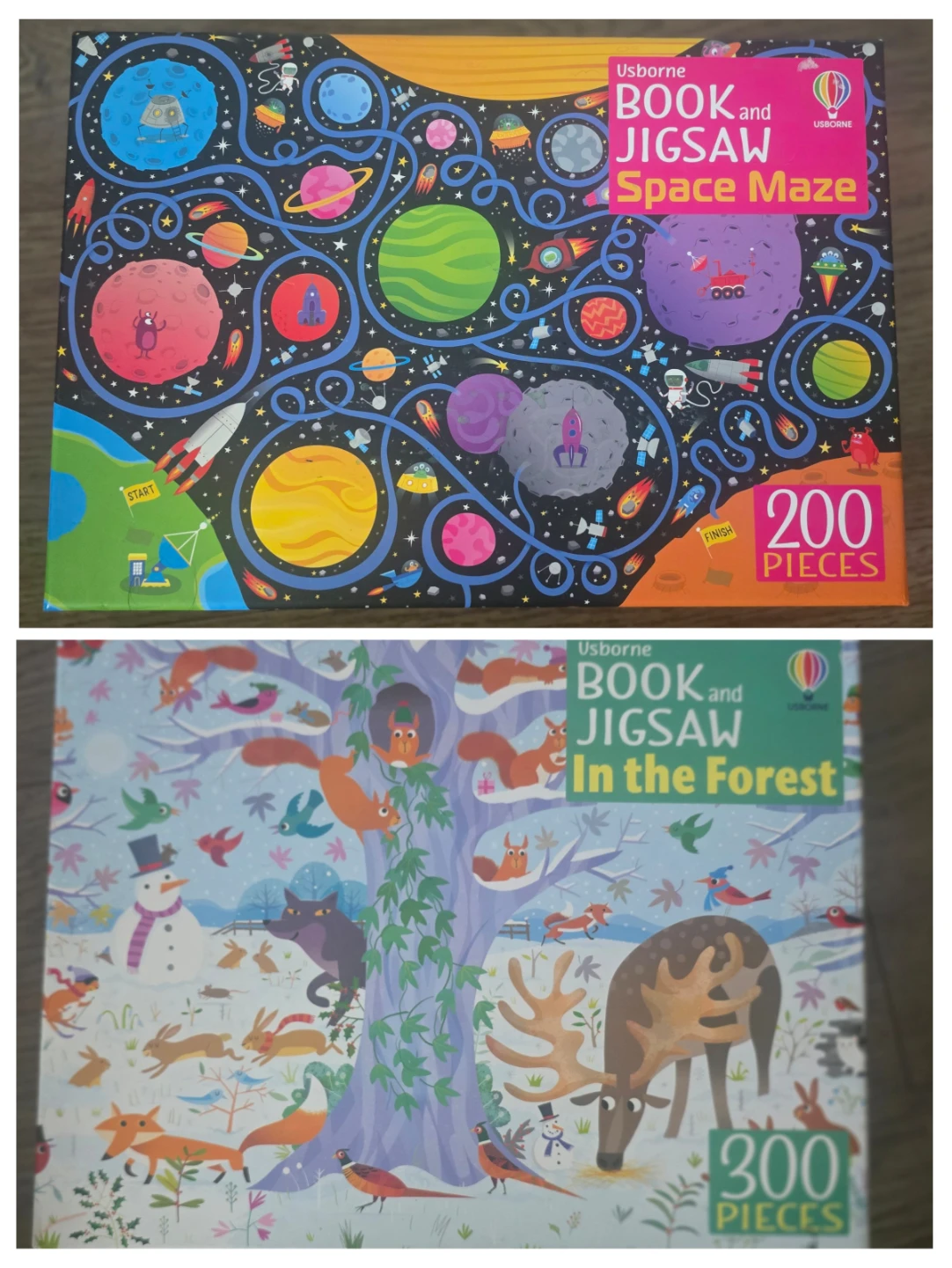 Usborne Book and Jigsaw Puzzle Set