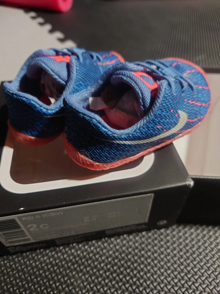 Nike KD-8 (CBV) Size 2C Baby Shoes - photo 2