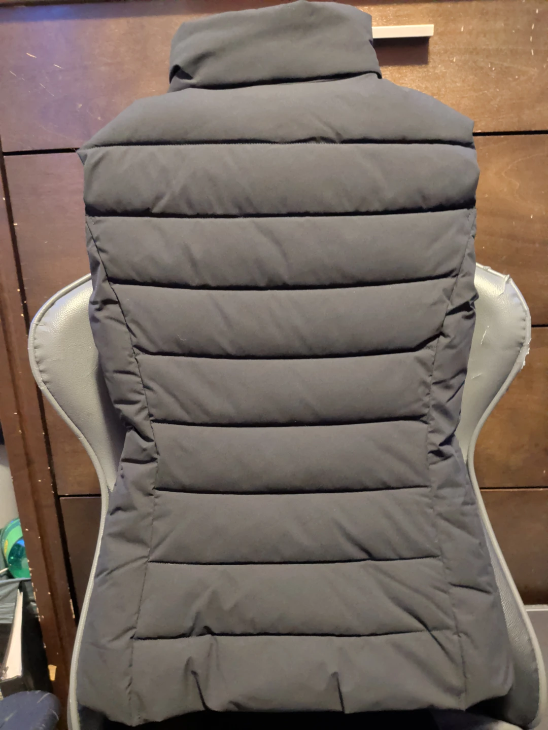 Guess Black Puffer Vest - Size Small - photo 2