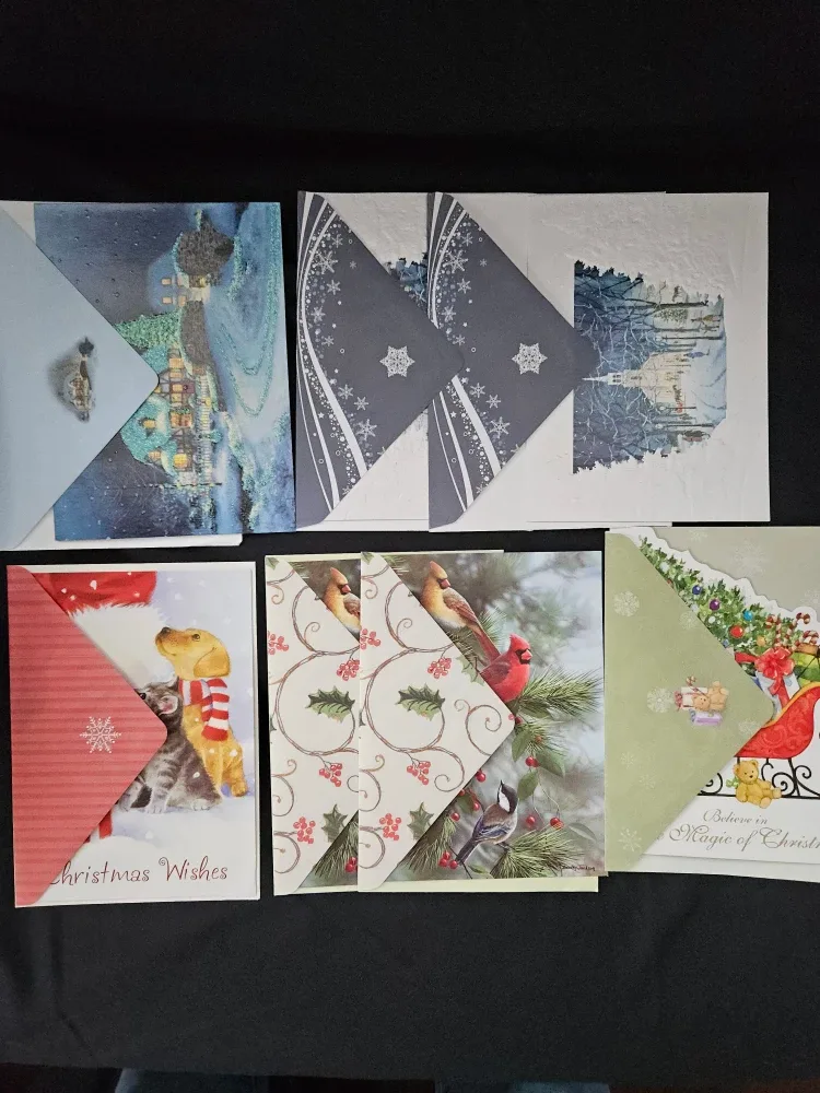 Free Christmas Cards - set of 7