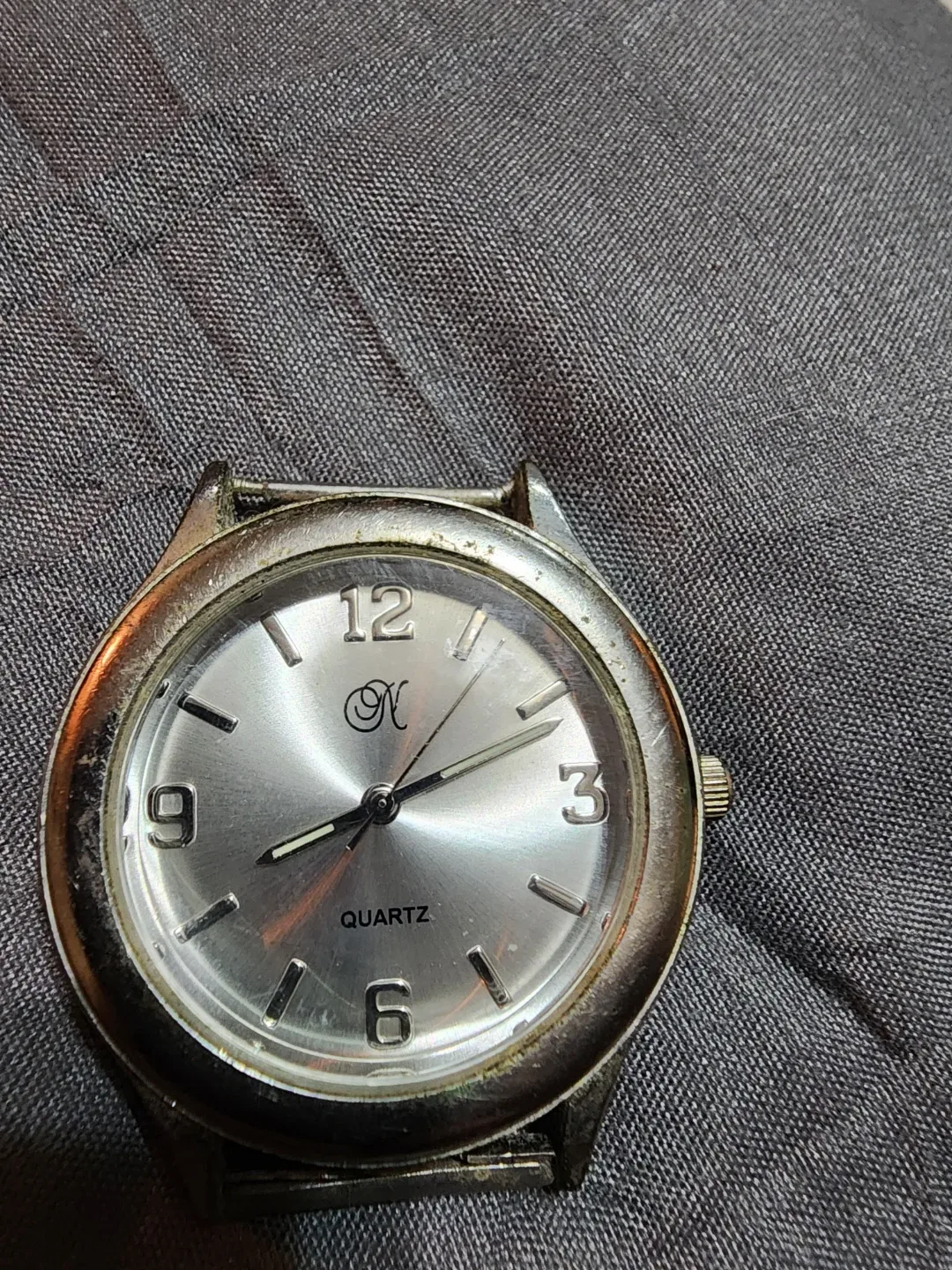 Silver Quartz Watch