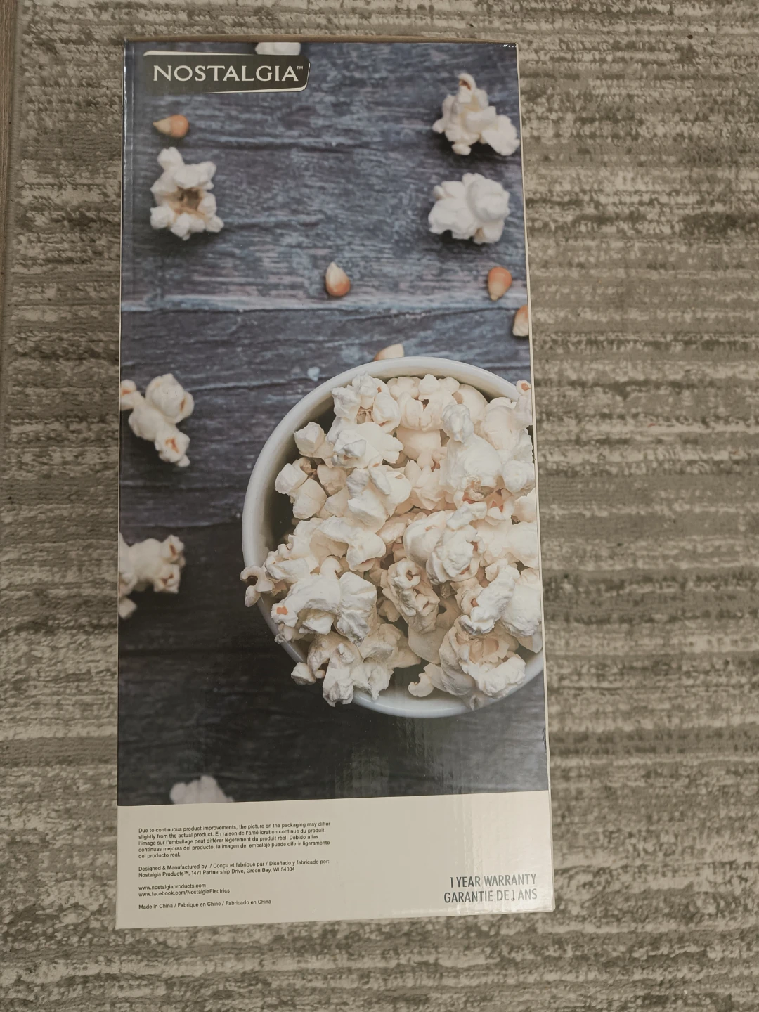 Nostalgia 12-Cup Hot Air Popcorn Popper - NEW - photo 3