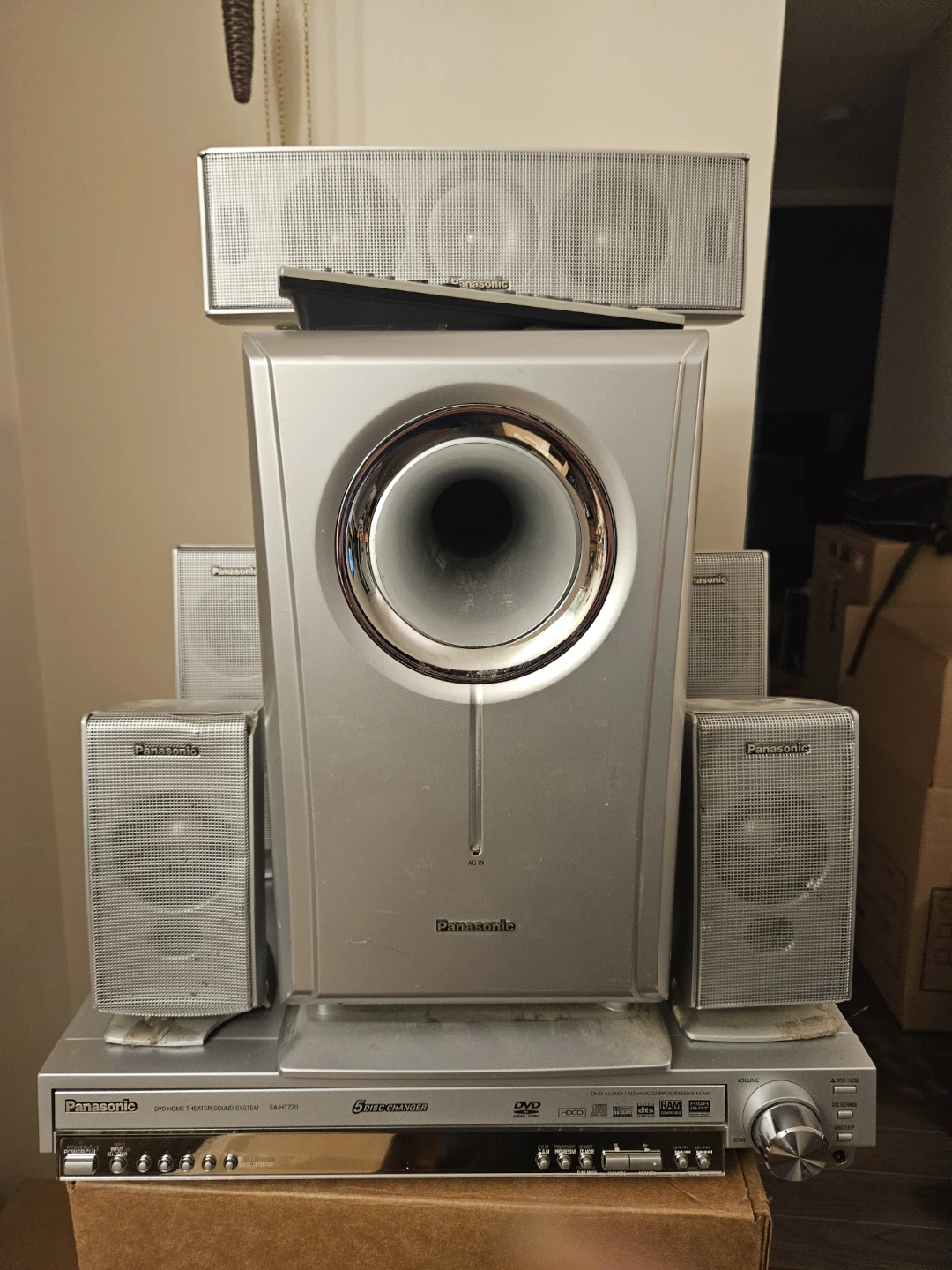 Panasonic SA-HT720 DVD Home Theater System - photo 2
